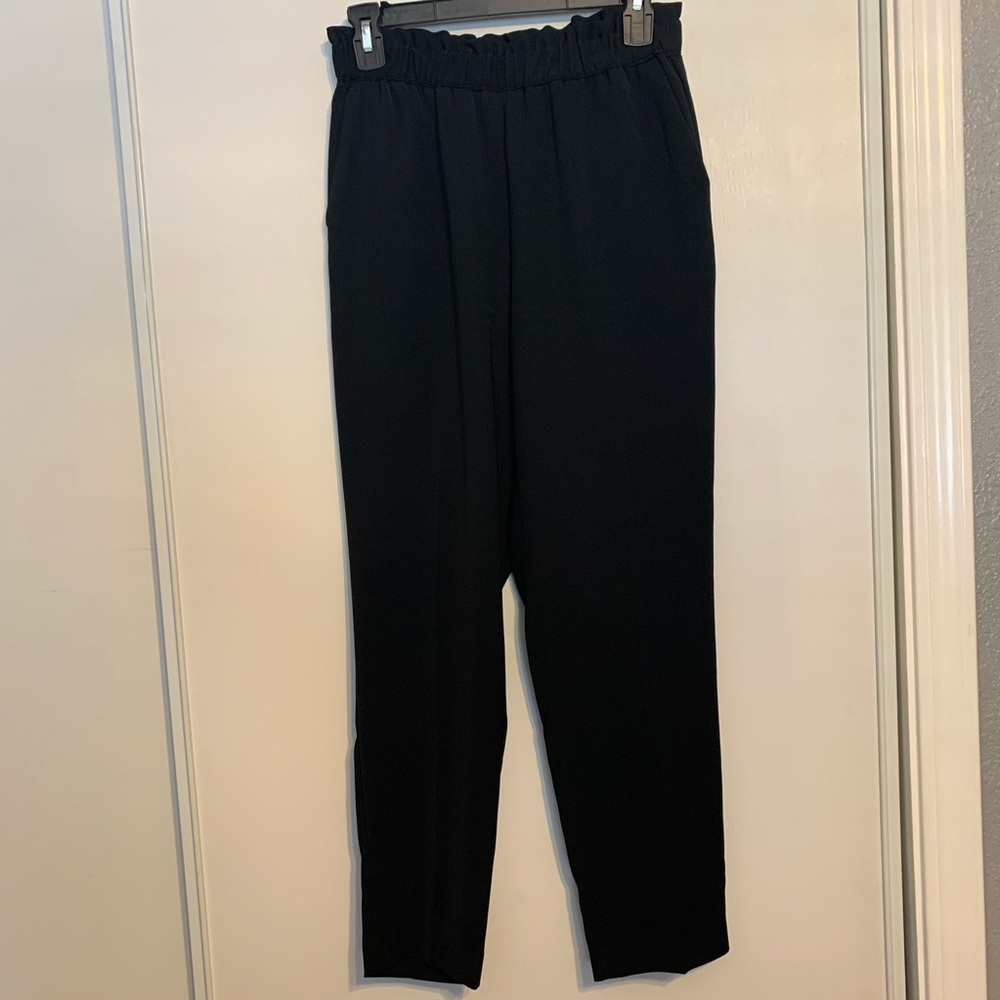 Express Black Ankle High Rise Pants Sz XS